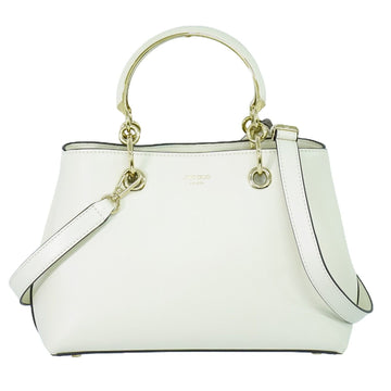 Jimmy Choo White Leather Handbag 