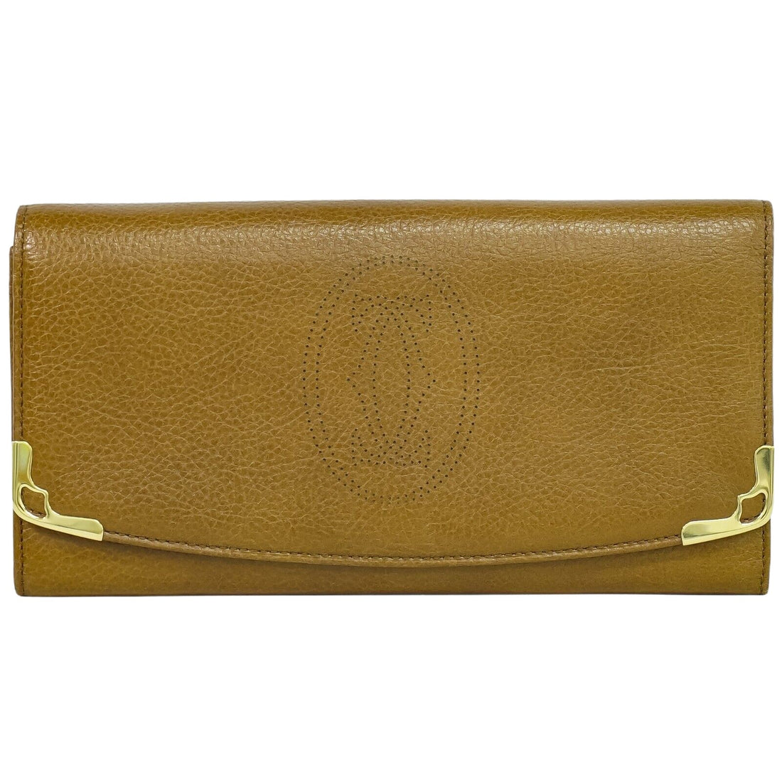 Cartier Brown Leather Wallet 