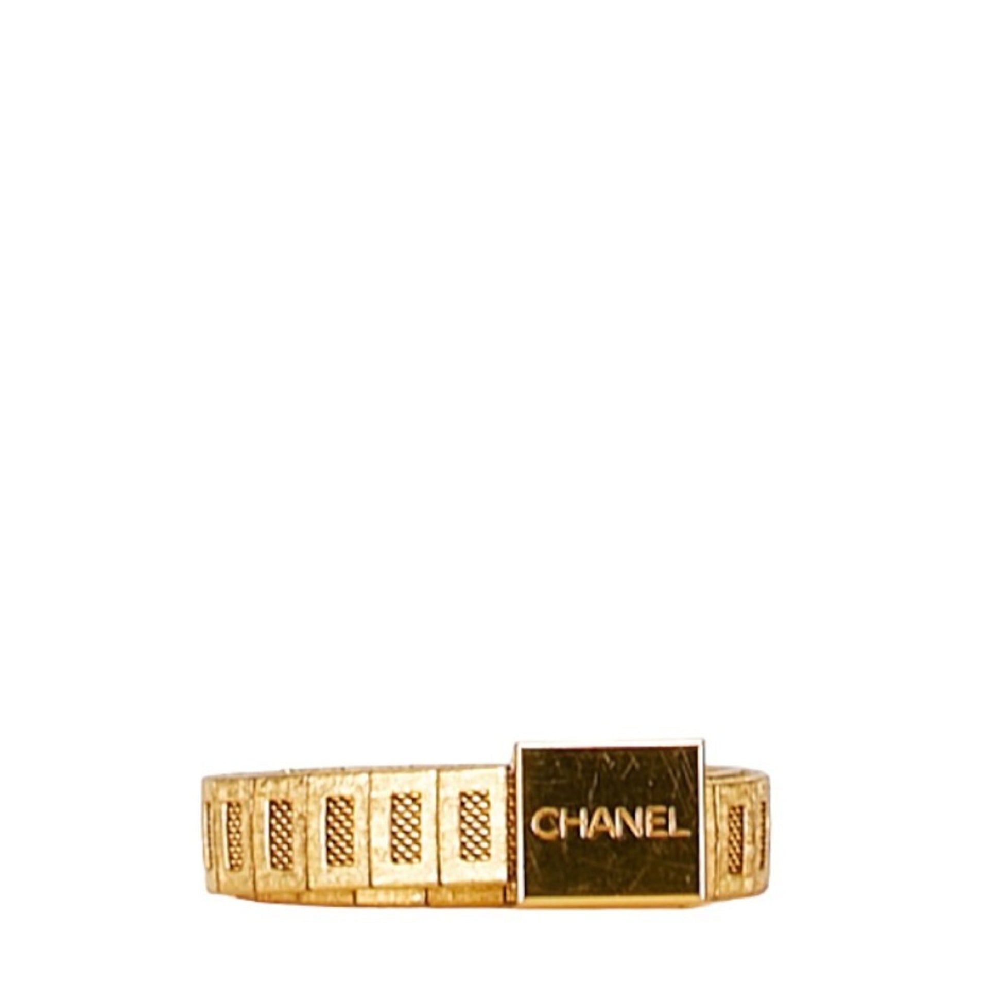 Chanel Chanel Gold Metal Belt 