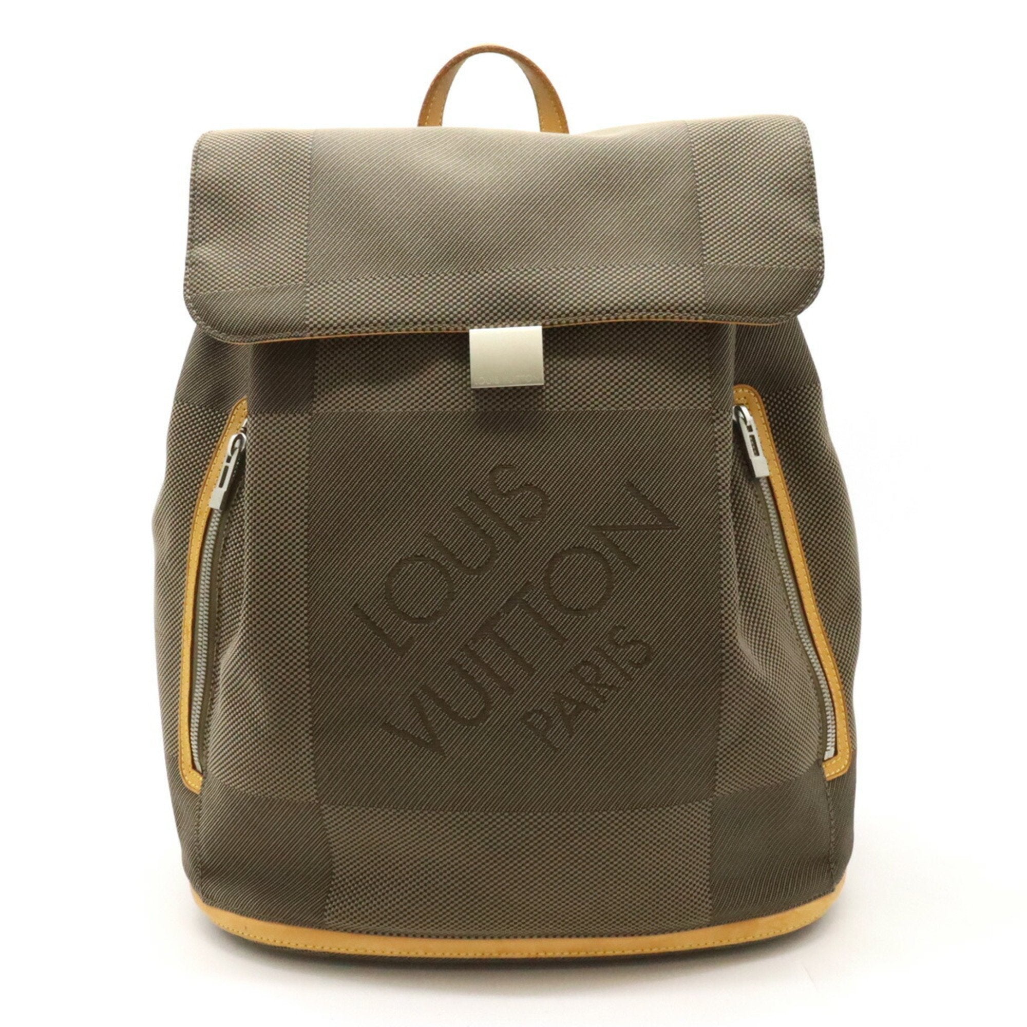 Louis Vuitton Geant Brown Canvas Backpack Bag