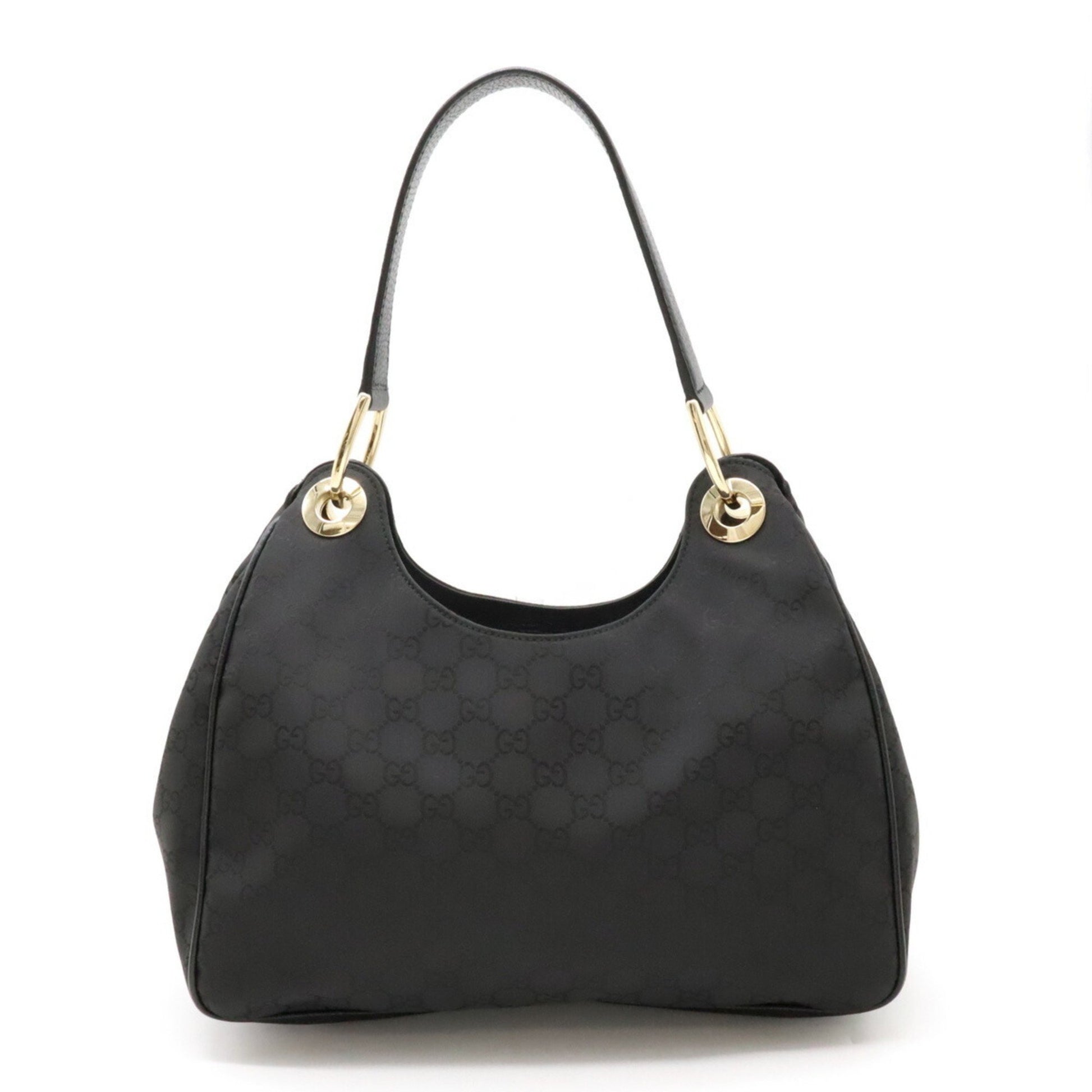 Gucci GG nylon Black Synthetic Handbag 