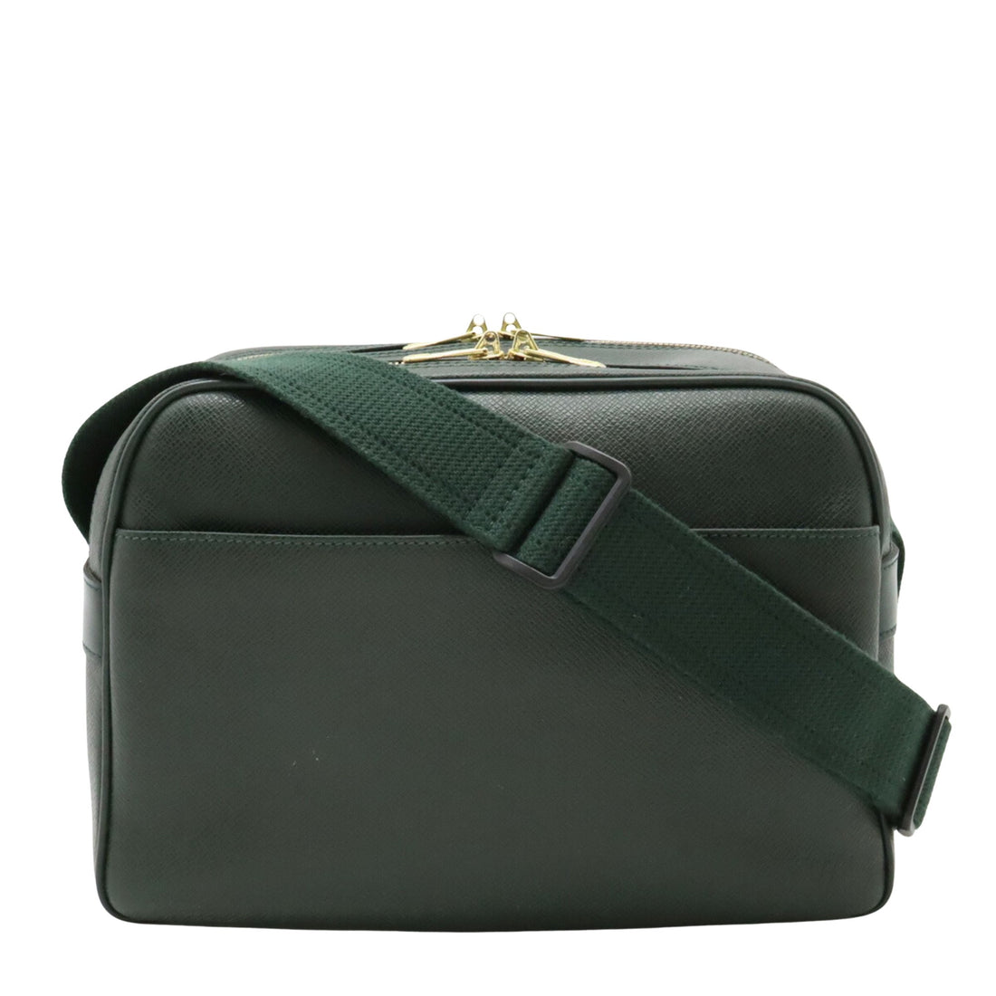 Louis Vuitton Reporter pm Green Leather Shoulder Bag