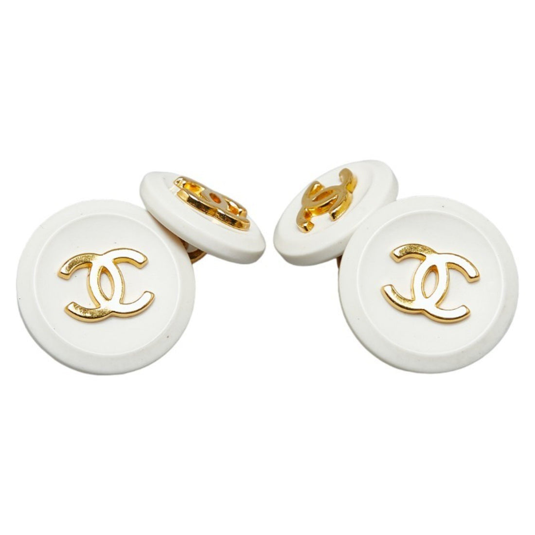 Chanel Coco Mark Gold Gold Plated Jewelleryset 