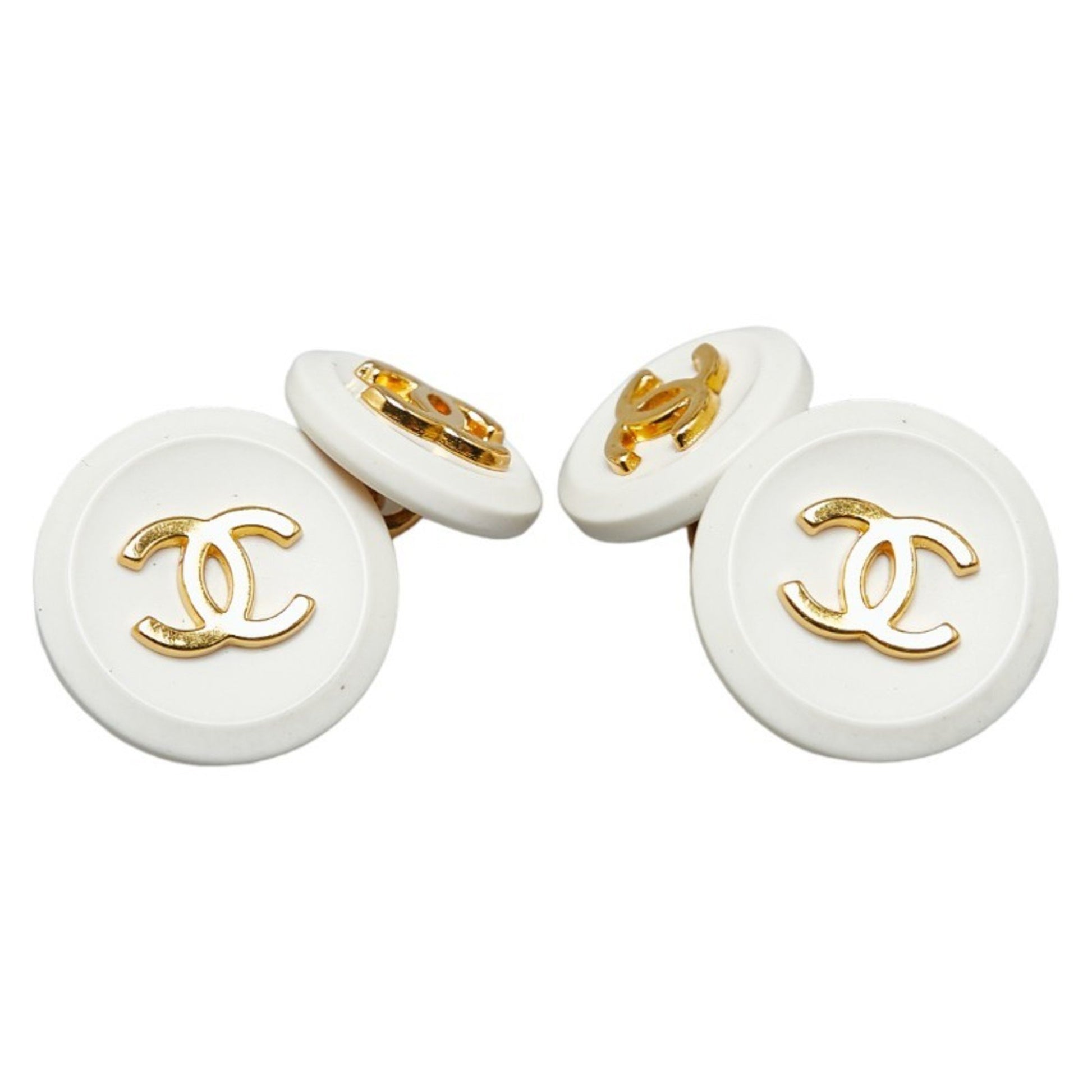 Chanel Coco Mark Gold Gold Plated Jewelleryset 