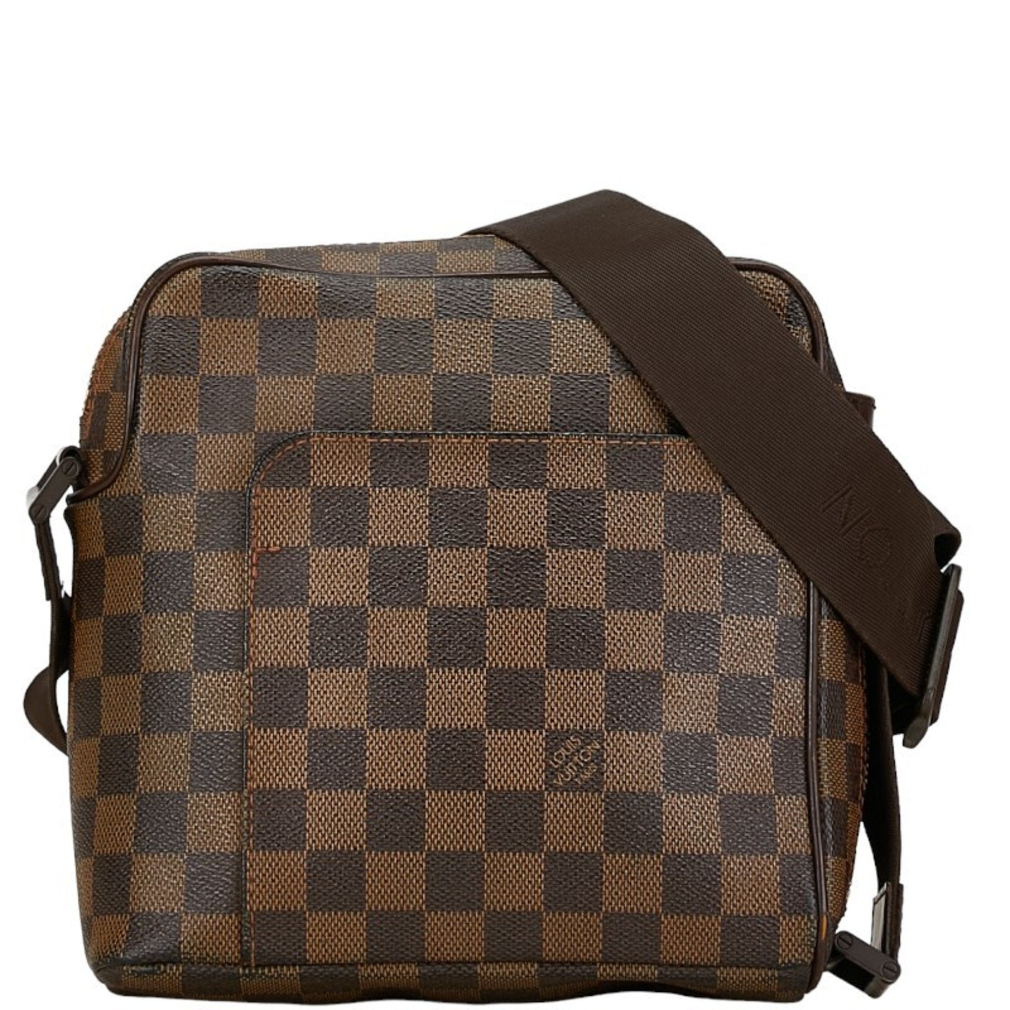 Louis Vuitton Olav Brown Canvas Shoulder Bag