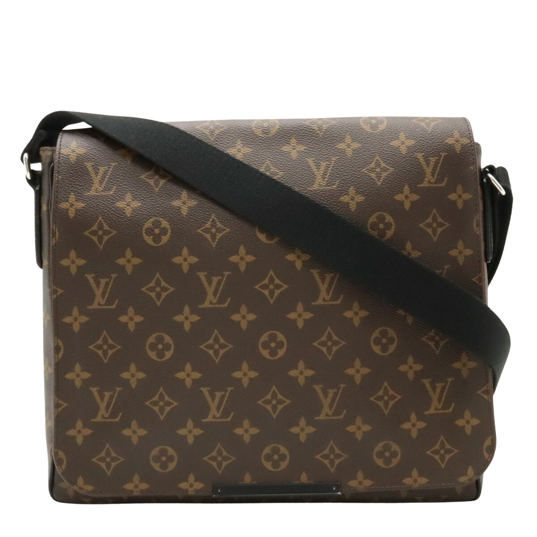 Louis Vuitton District Brown Canvas Shoulder Bag