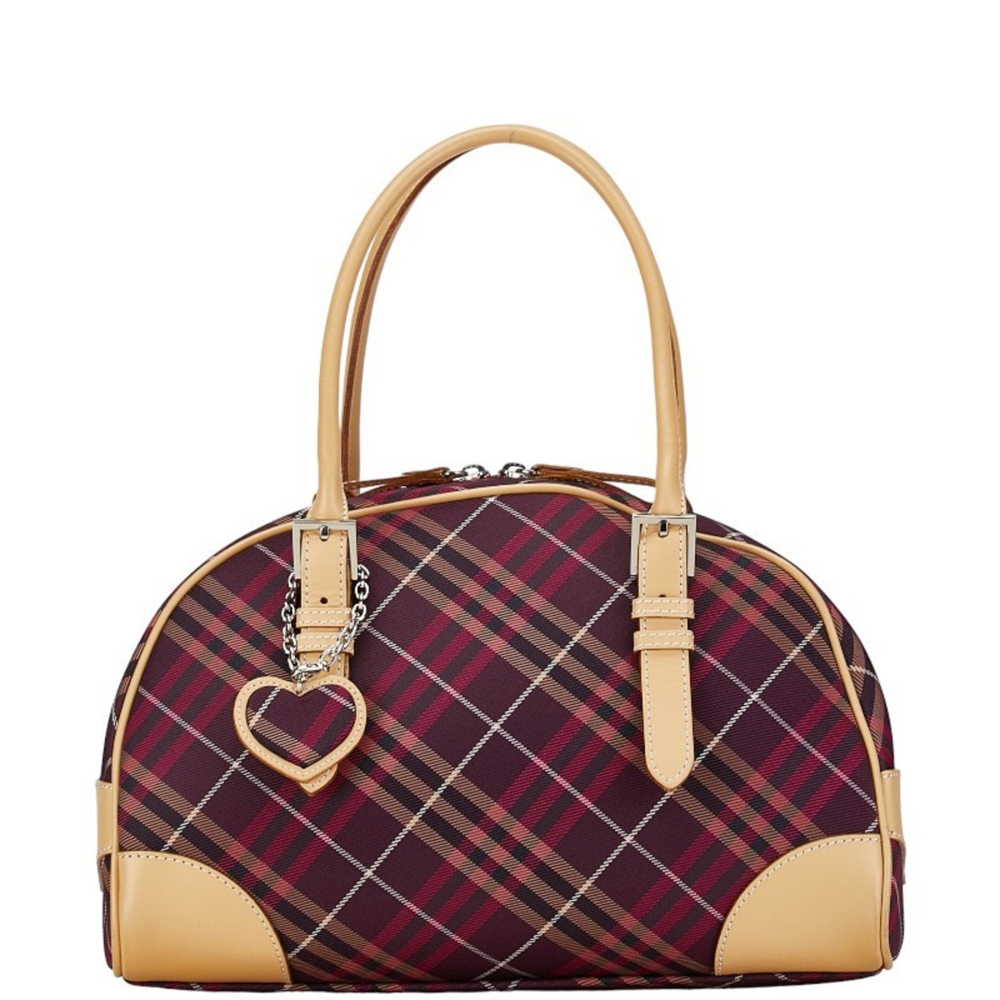 Burberry Nova Check Multicolour Canvas Handbag 