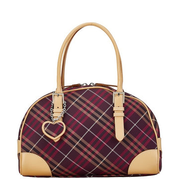 Burberry Nova Check Multicolour Canvas Handbag 