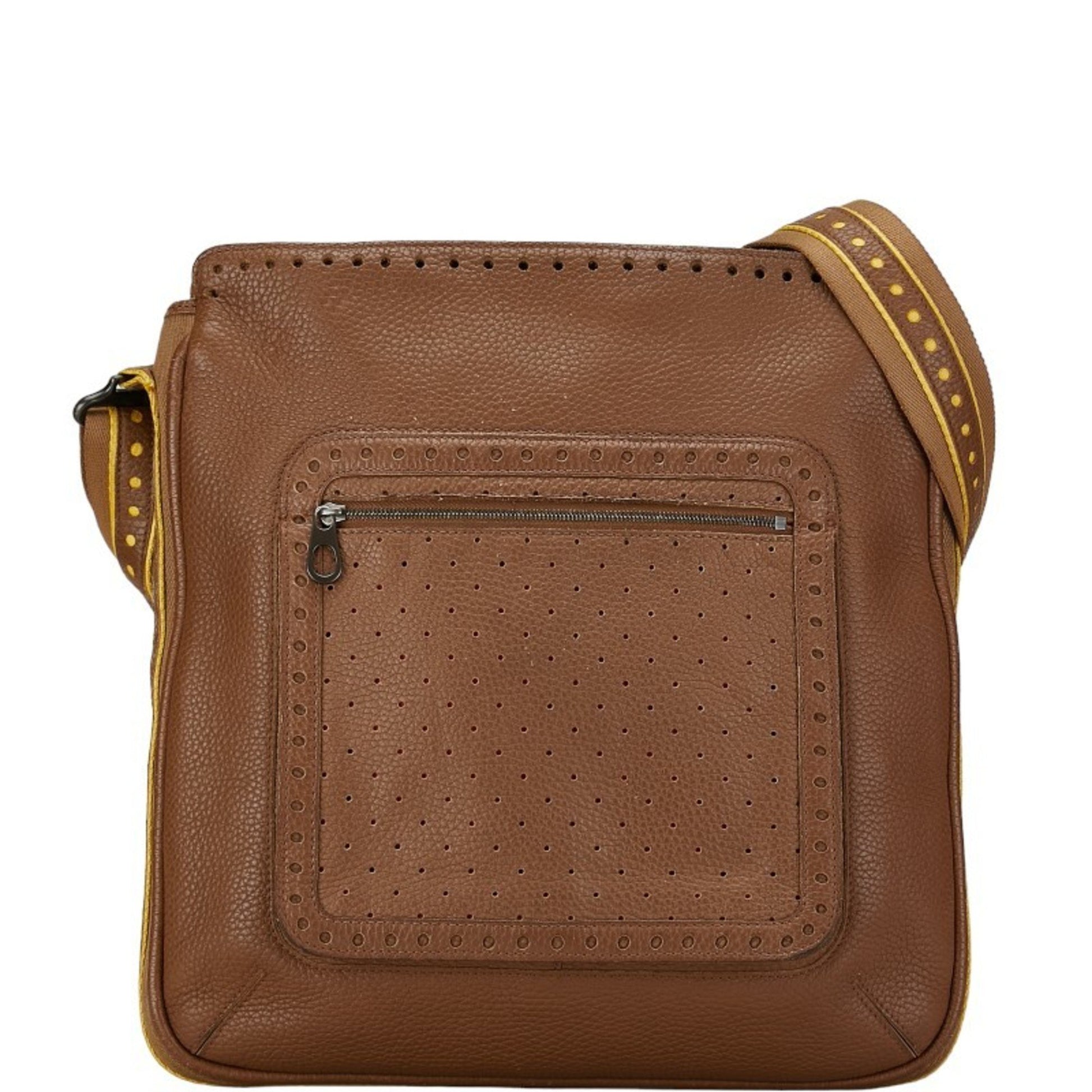 Bottega Veneta Brown Leather Shoulder Bag