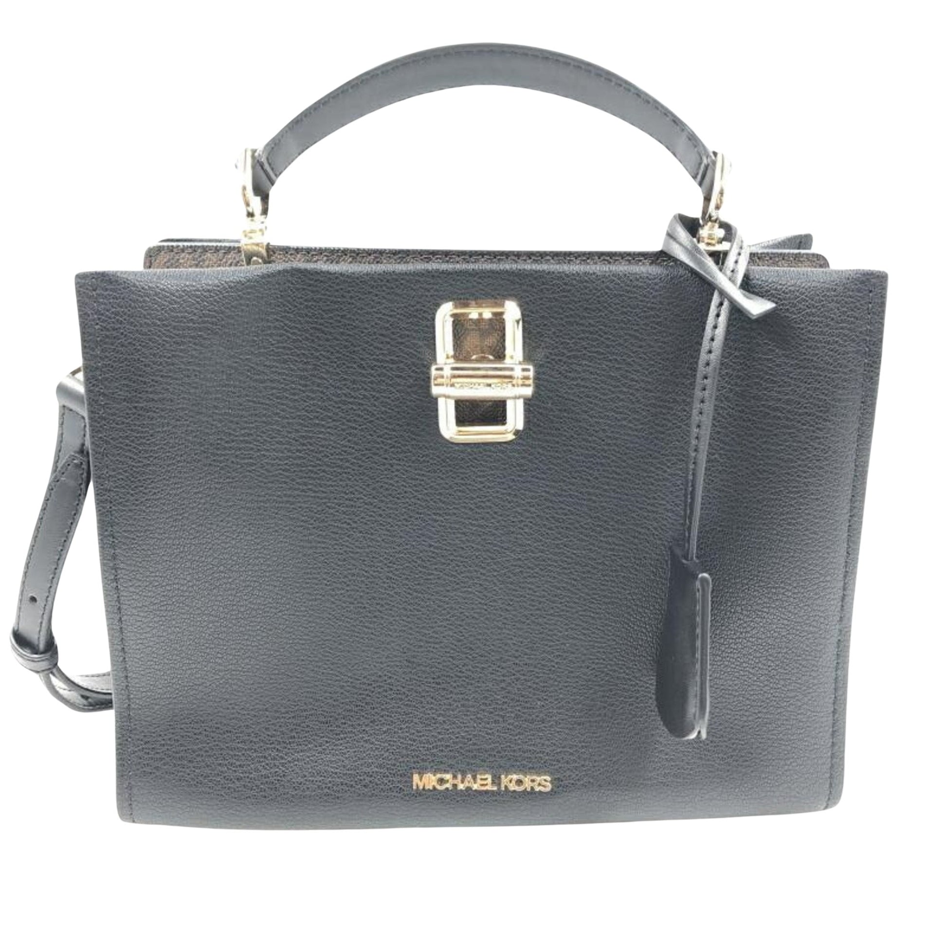 Michael Kors Black Leather Handbag 