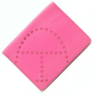 Hermès Evelyn Pink Leather Wallet 