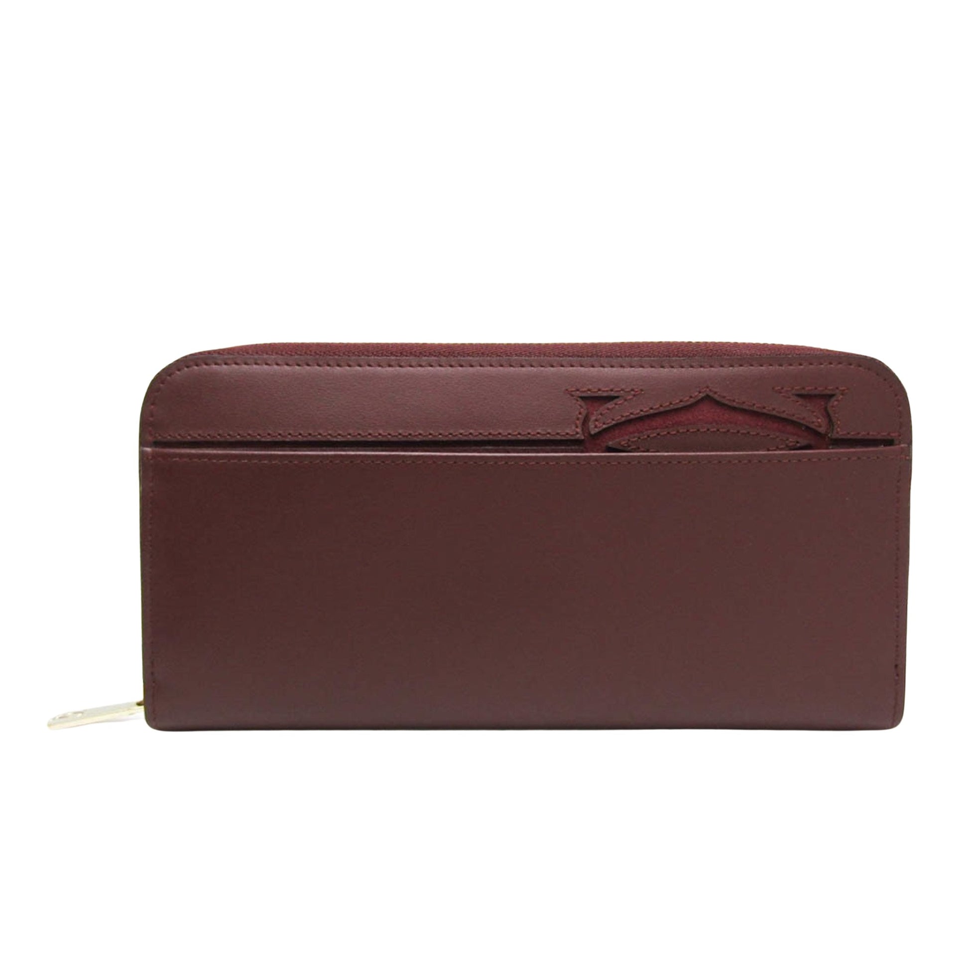 Cartier Must line Burgundy Leather Wallet 