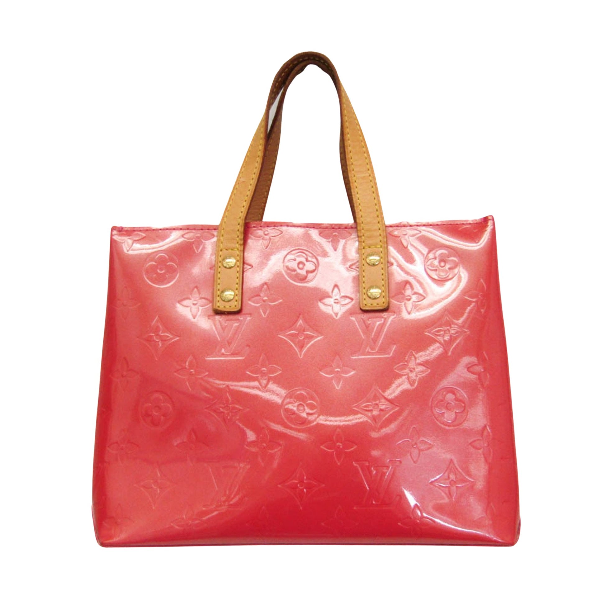 Louis Vuitton Red Patent Leather Handbag 