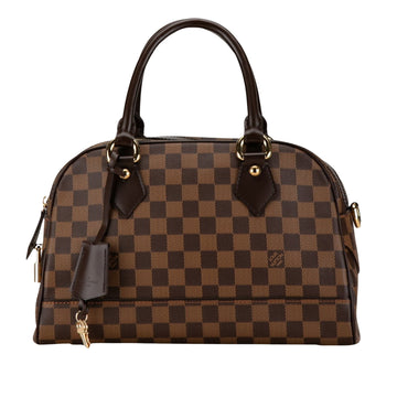 Louis Vuitton Duomo Brown Canvas Handbag 