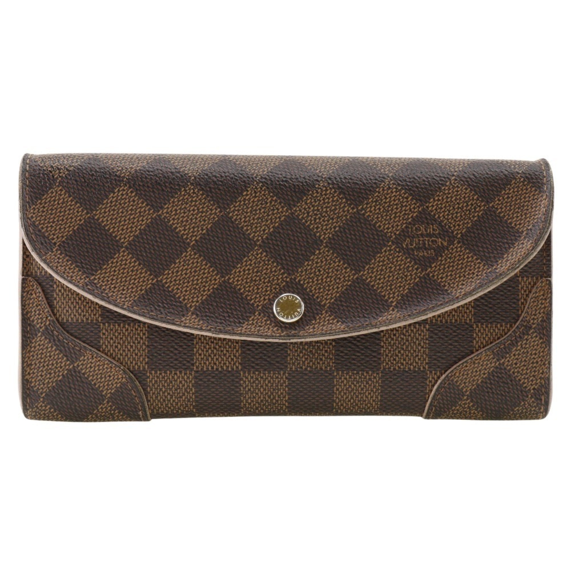 Louis Vuitton Caissa Brown Canvas Wallet 