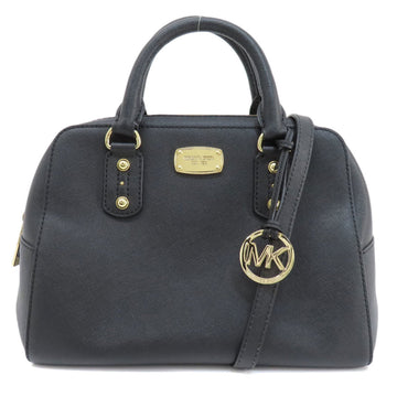 Michael Kors Black Canvas Handbag 