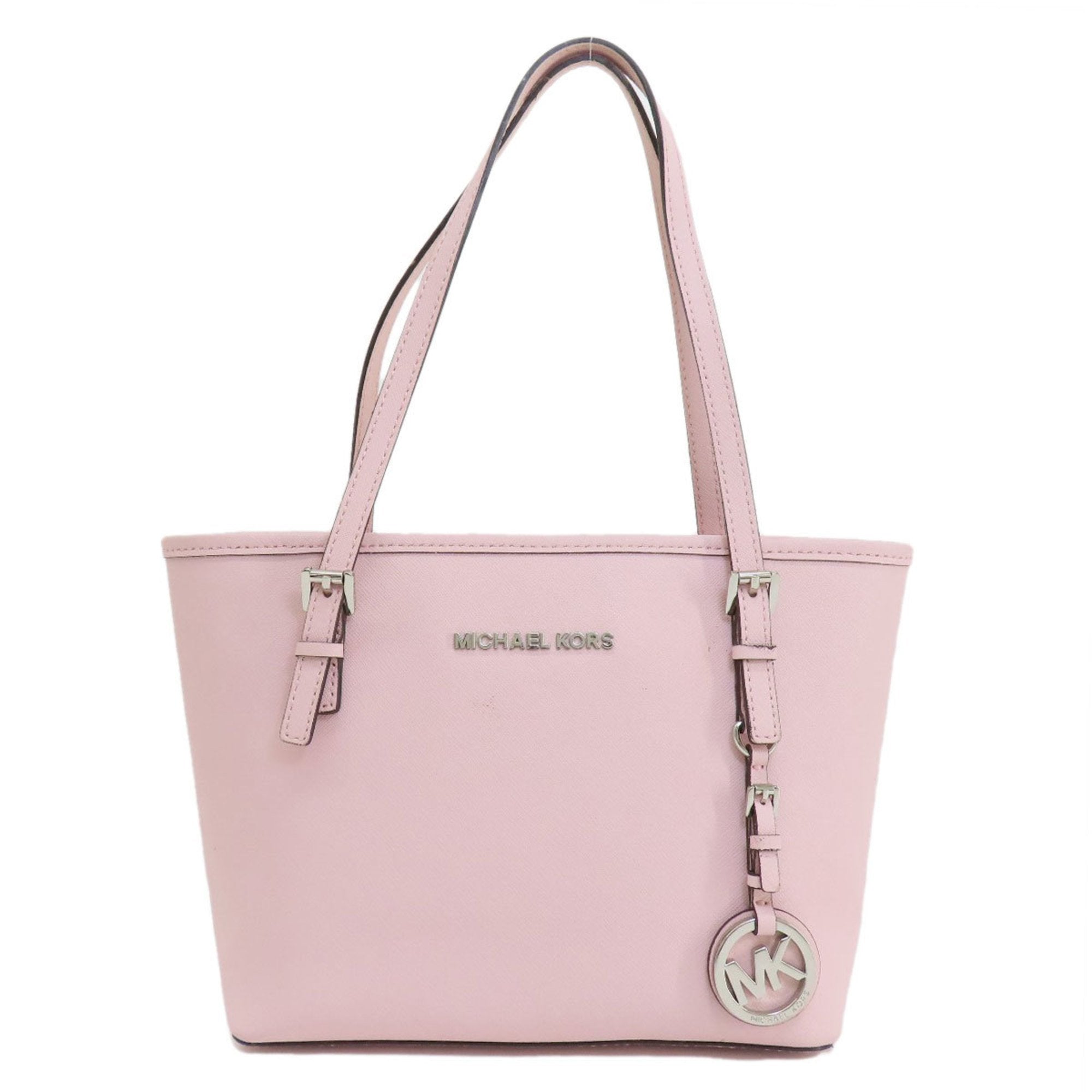 Michael Kors Jet set Pink Canvas Handbag 