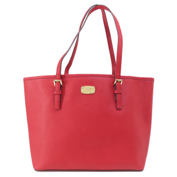 Michael Kors Red Canvas Tote Bag