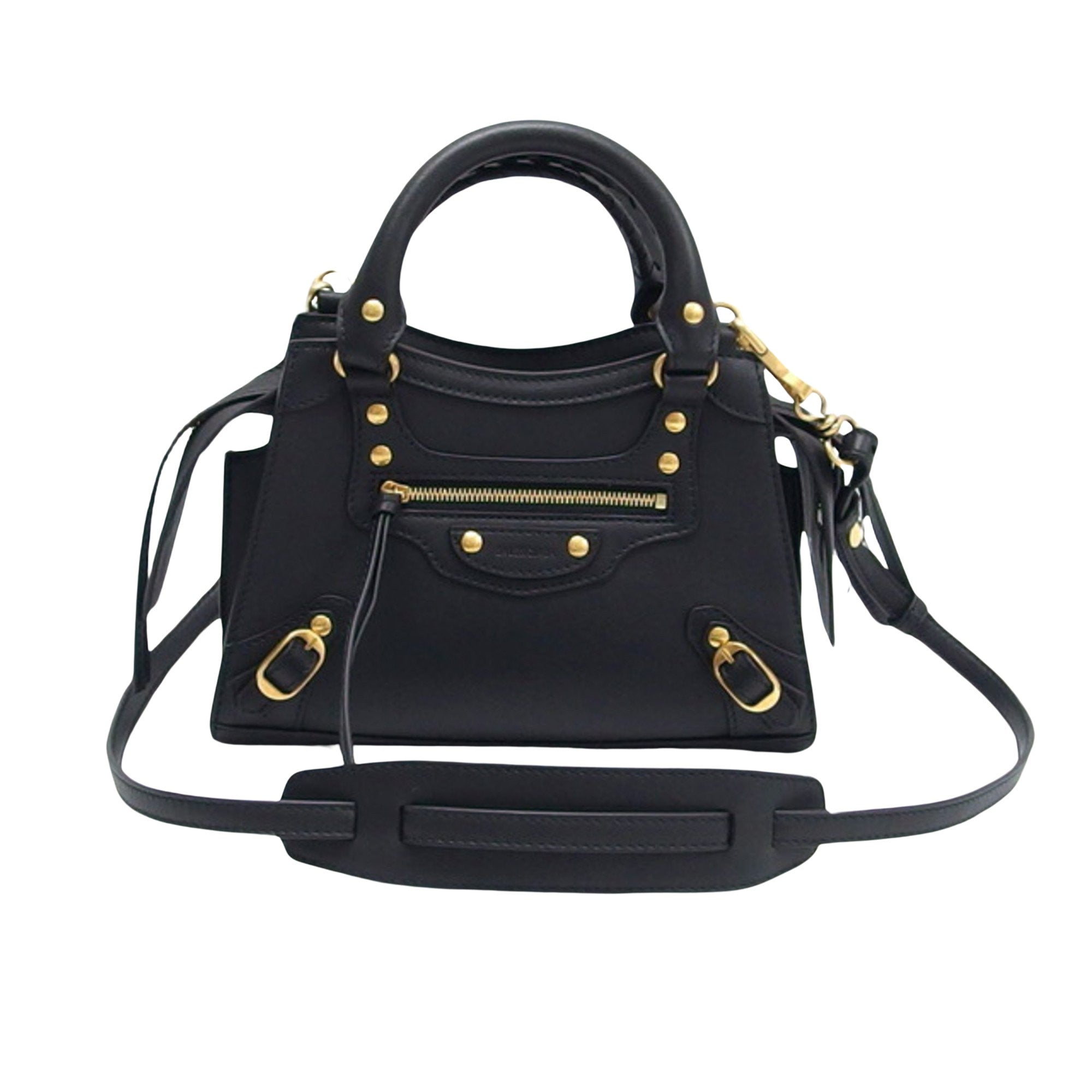 Balenciaga Neo classic Black Leather Shoulder Bag