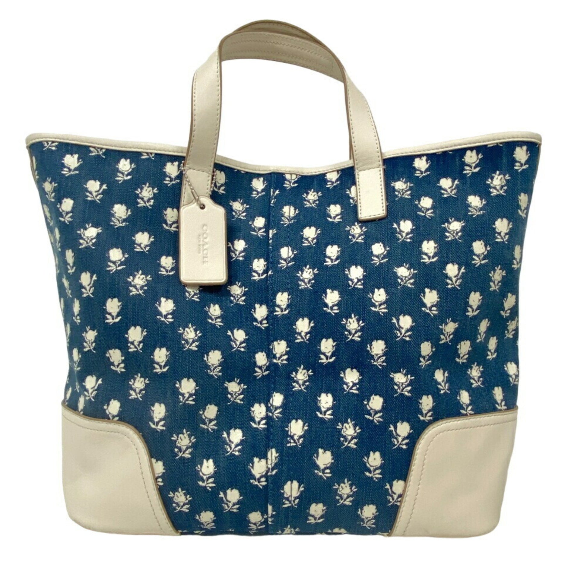 Coach Blue Denim - Jeans Tote Bag