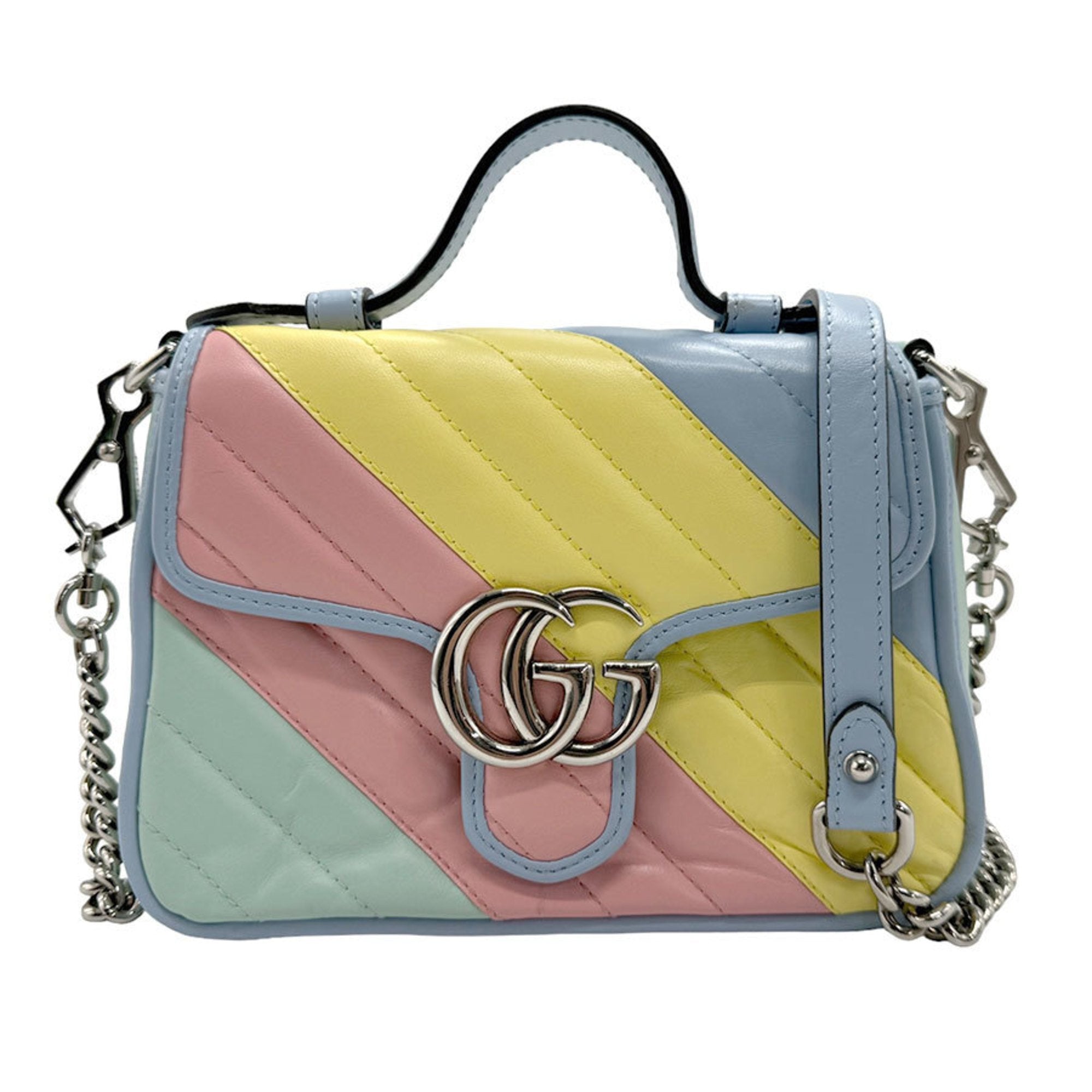 Gucci GG Marmont Multicolour Leather Shoulder Bag