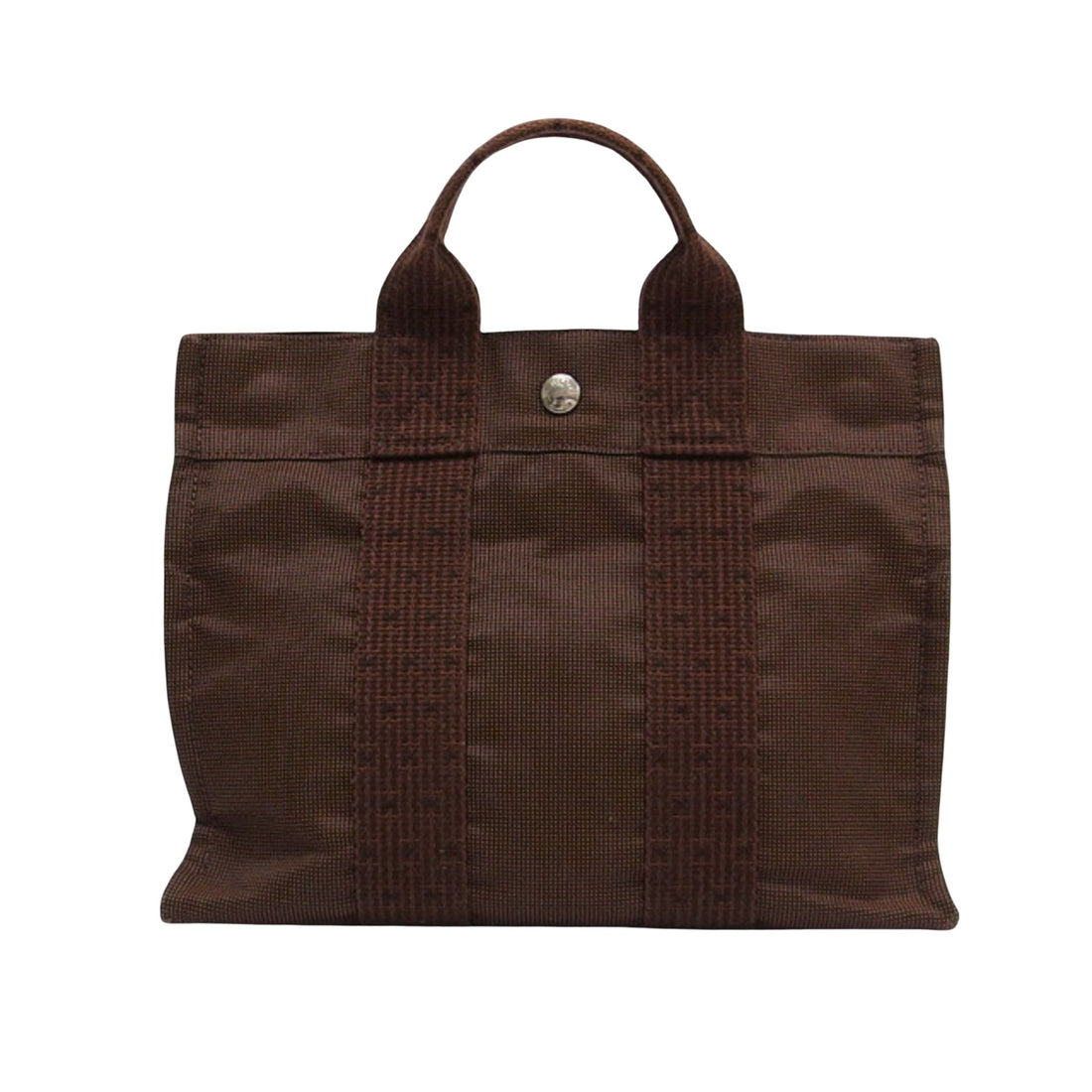 Hermès Herline Brown Polyamide Tote Bag