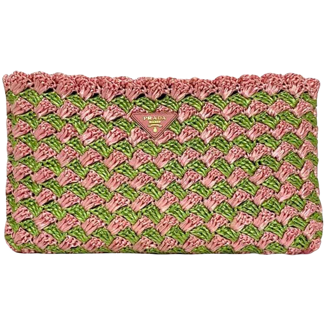 Prada Multicolour Synthetic Clutch Bag