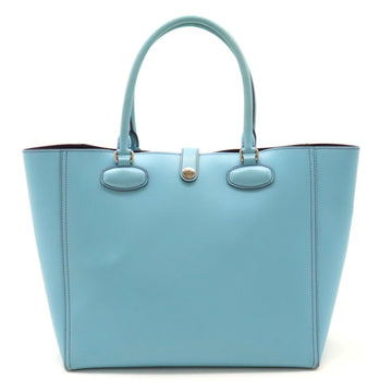 Loewe Anagram Blue Leather Handbag 