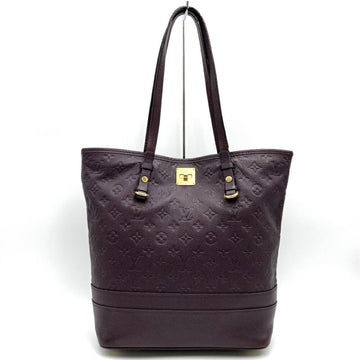 Louis Vuitton Citadine Purple Leather Tote Bag