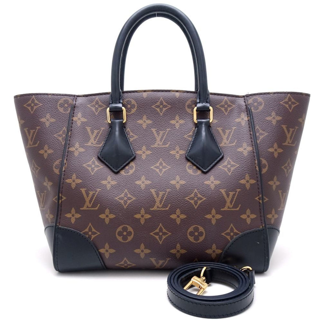 Louis Vuitton Phénix Brown Canvas Handbag 