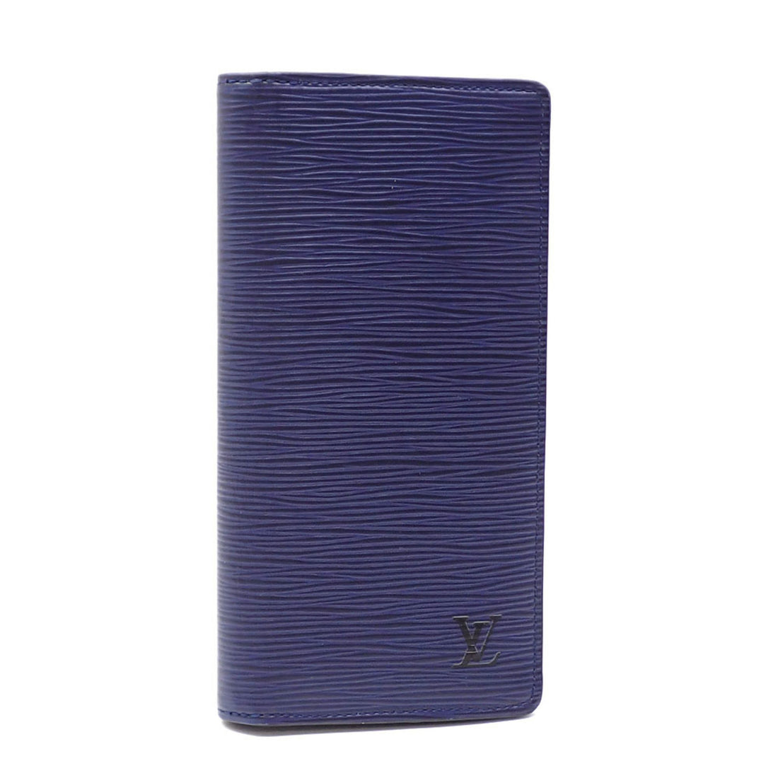 Louis Vuitton Navy Leather Wallet 