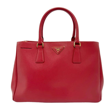 Prada Galleria Red Leather Handbag 