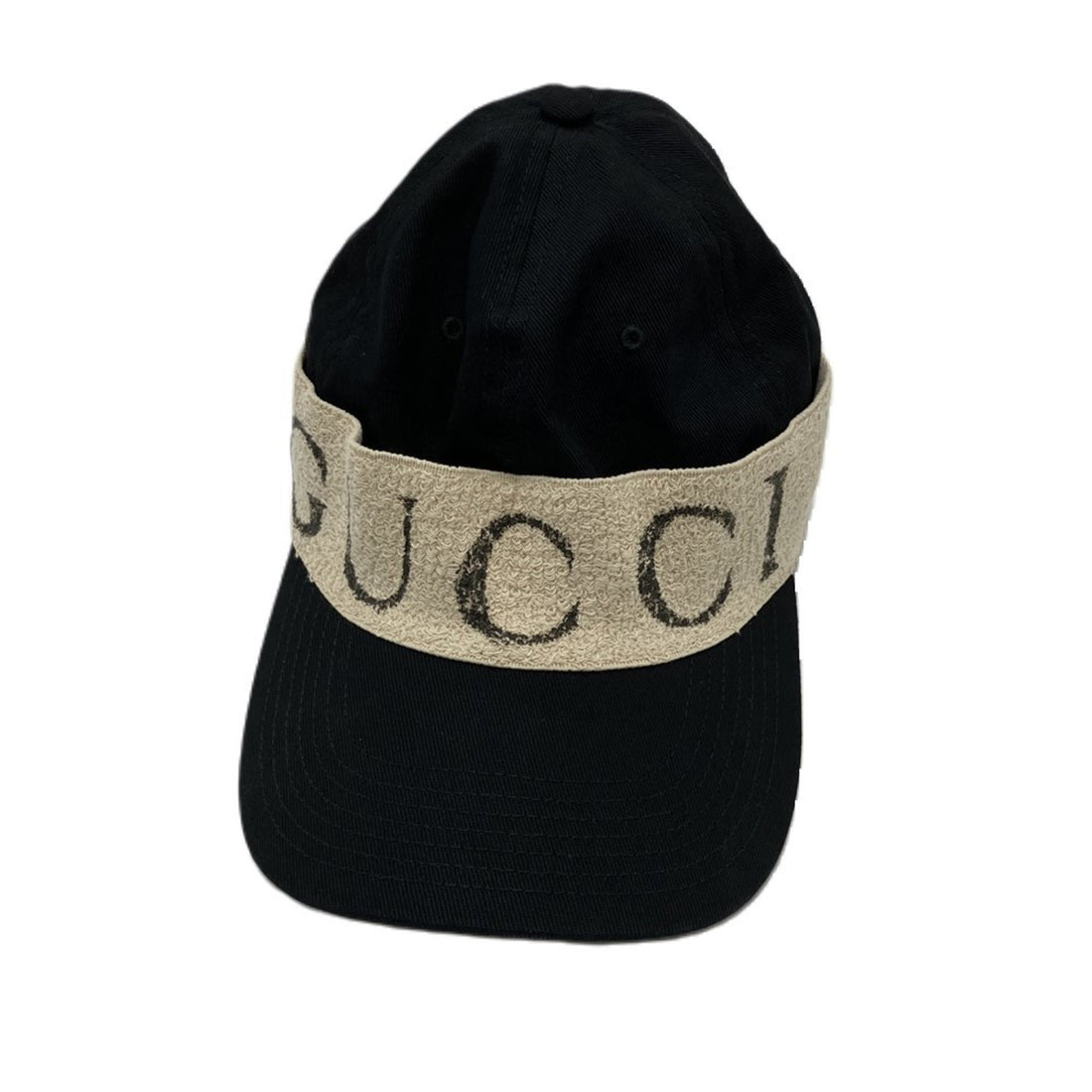 Gucci Black Cotton Cap 