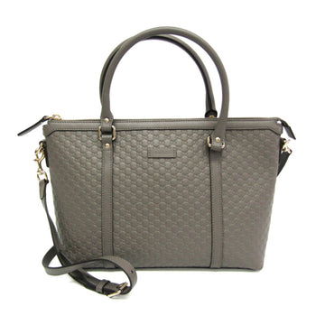 Gucci Micro guccissima Grey Leather Handbag 