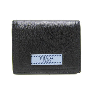 Prada Back to school Black Leather Wallet 