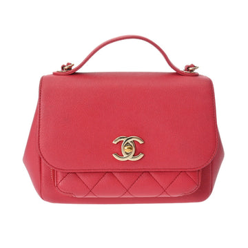 Chanel Coco Handle Pink Leather Shoulder Bag