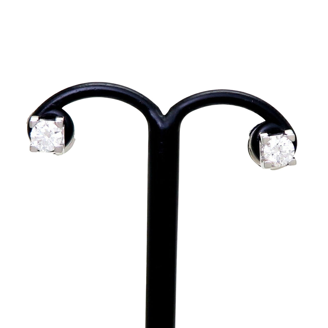 Cartier C de cartier Silver White Gold Earring 