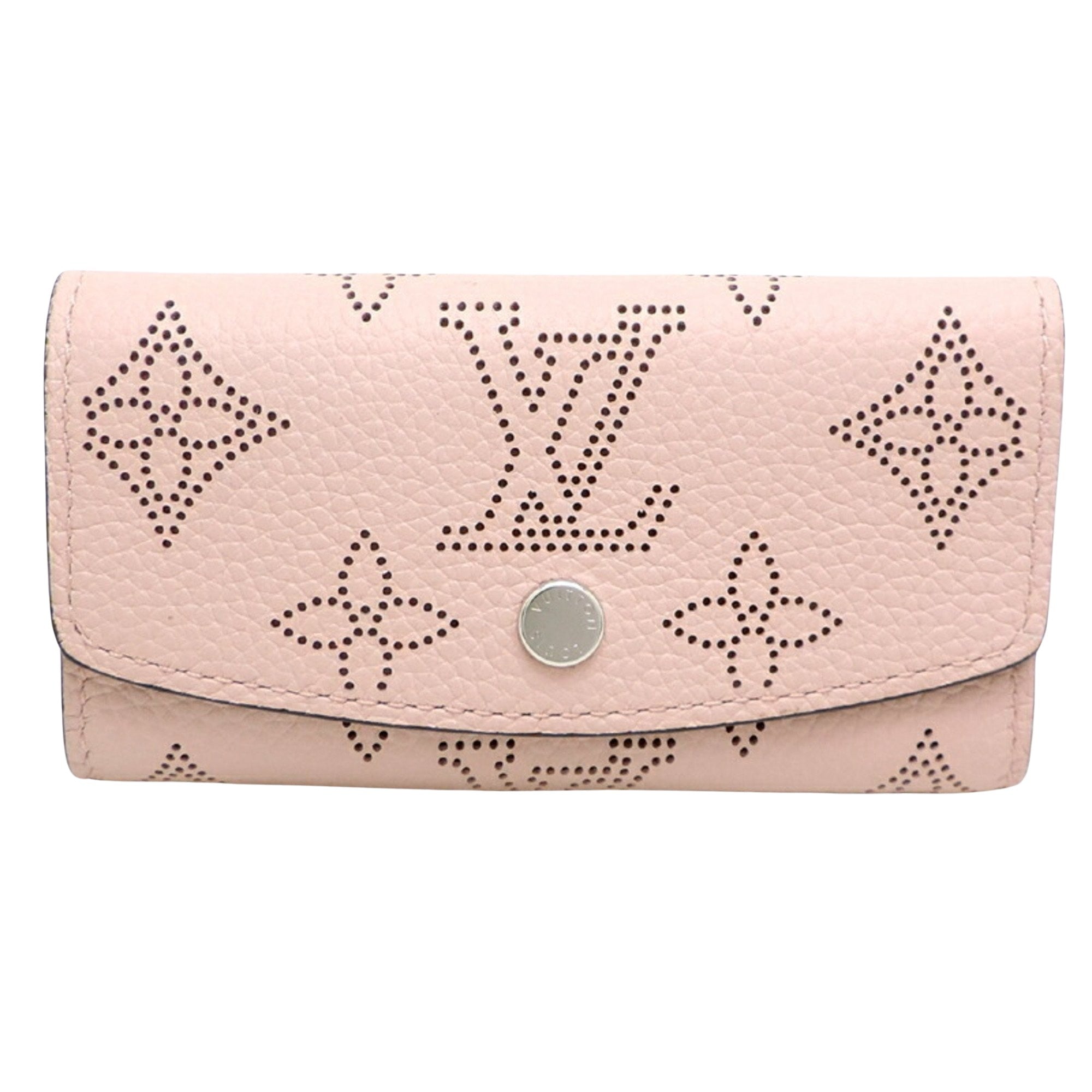 Louis Vuitton ÉTUI POUR 4 CLÉS Pink Leather Wallet 