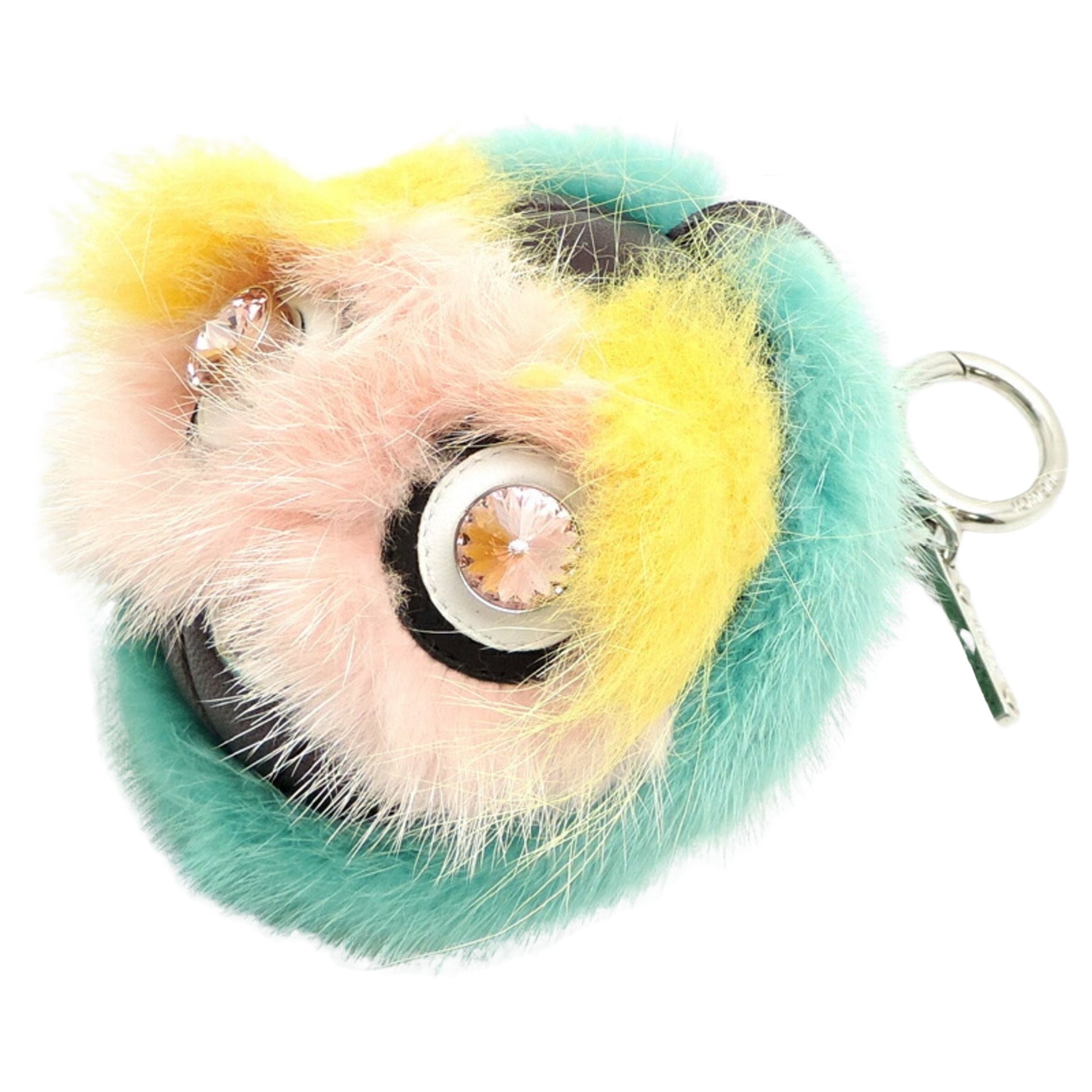 Fendi Monster Multicolour Fur Bag 