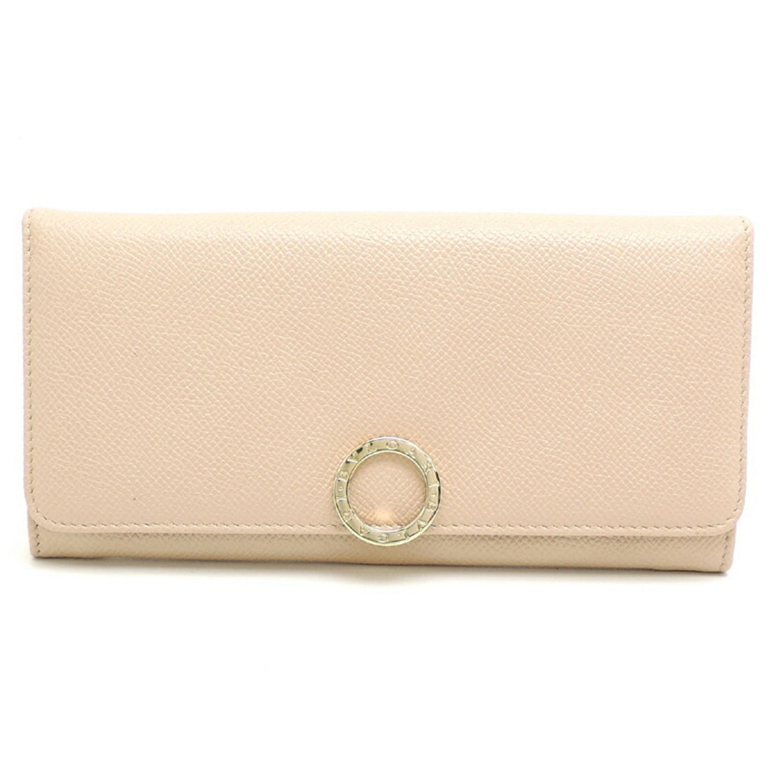 Bulgari Beige Leather Wallet 