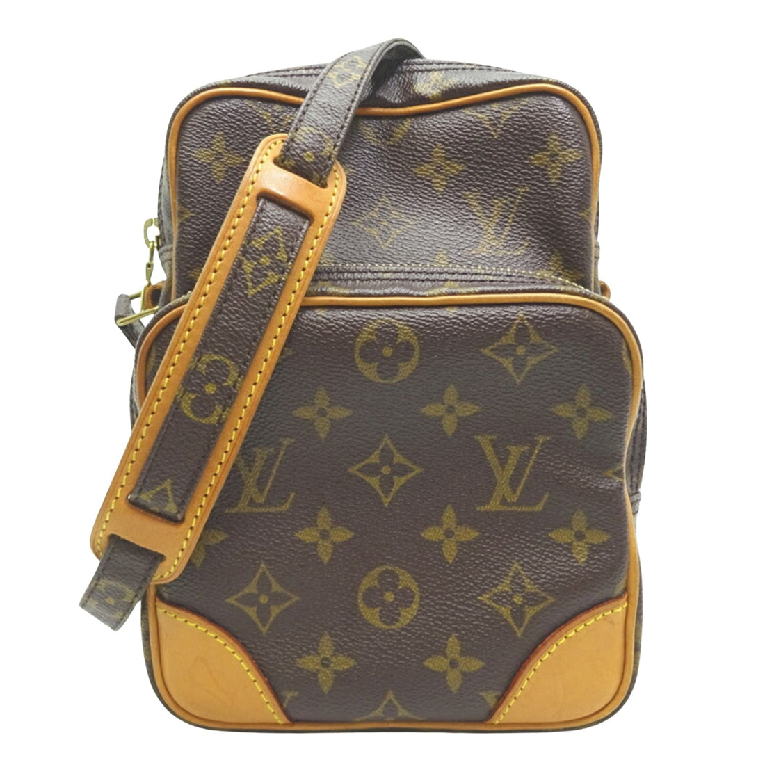 Louis Vuitton Amazon Brown Canvas Shopper Bag