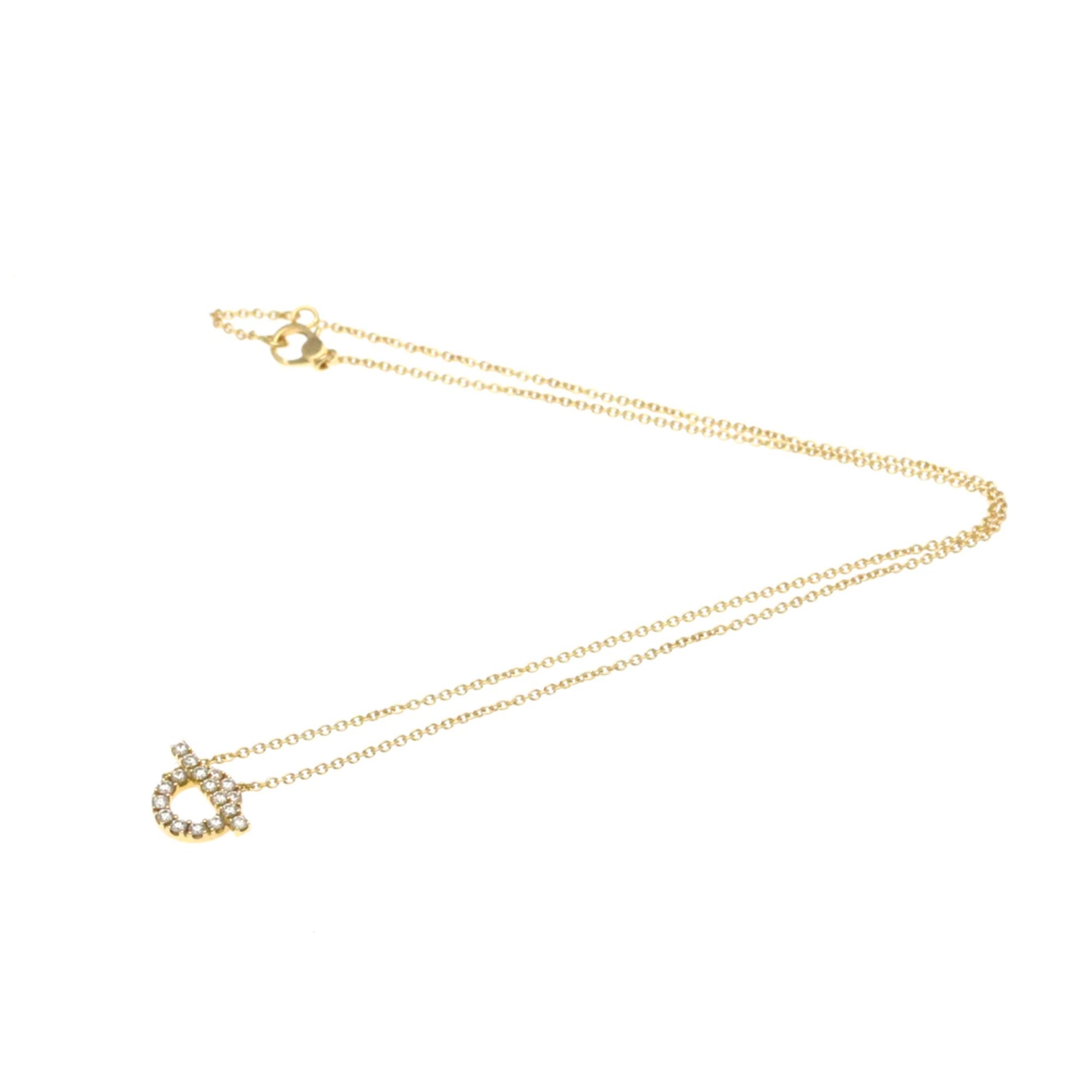 Hermès Finesse Gold Rose Gold Necklace 