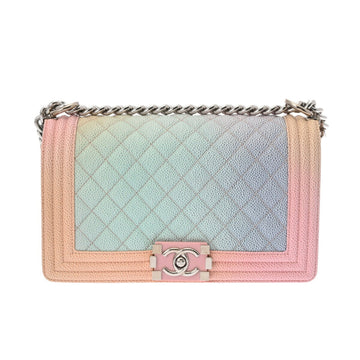 Chanel Boy Multicolour Leather Shoulder Bag