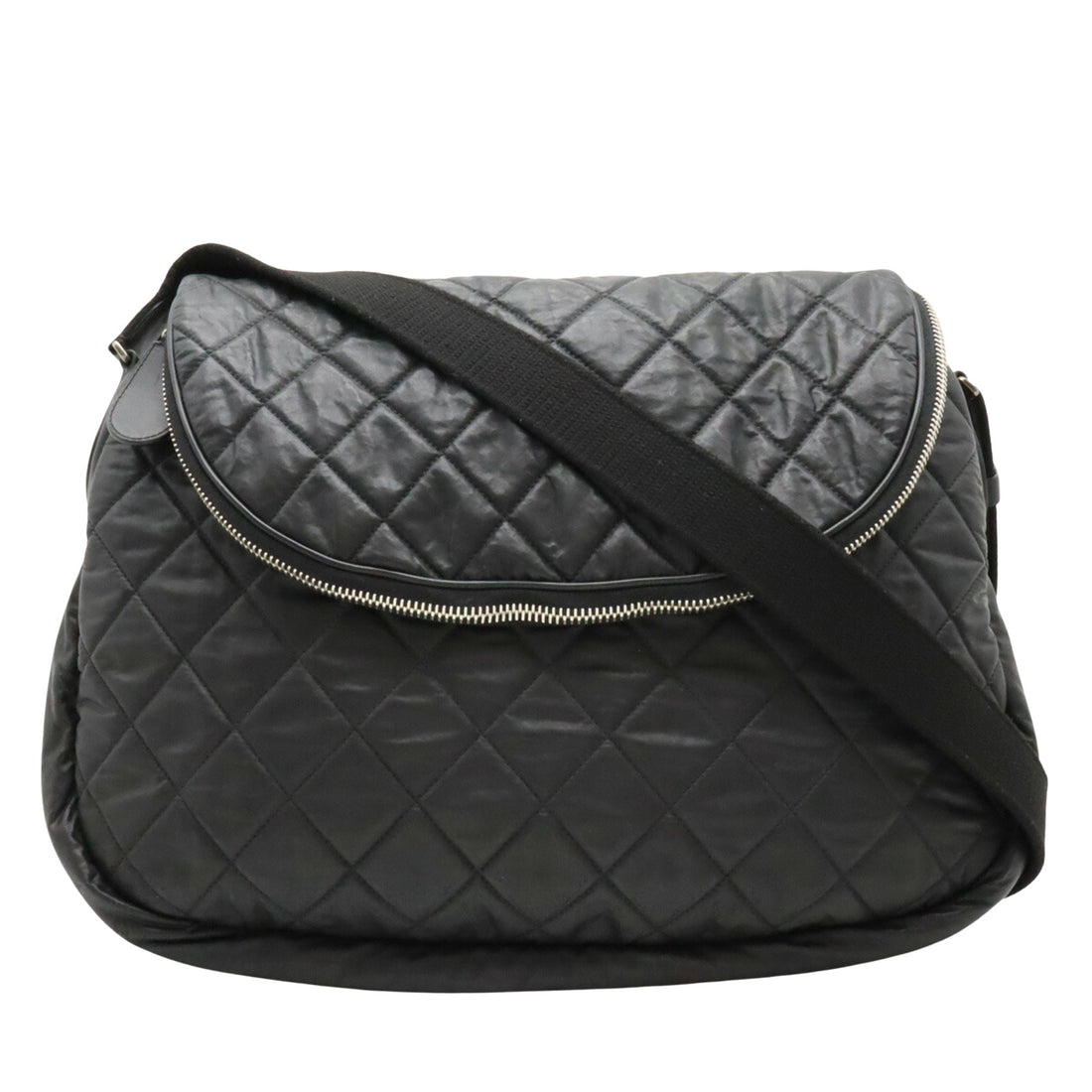 Chanel Coco Cocoon Black Leather Shoulder Bag