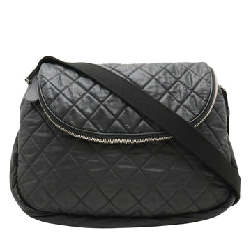 Chanel Coco Cocoon Black Leather Shoulder Bag