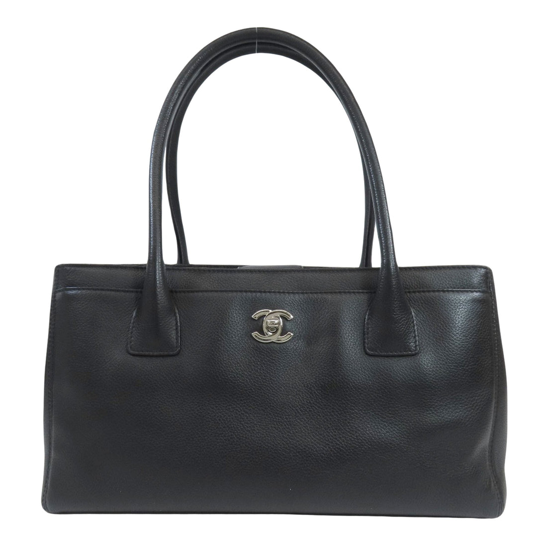 Chanel Executive Black Pony-Style Calfskin Tote Bag