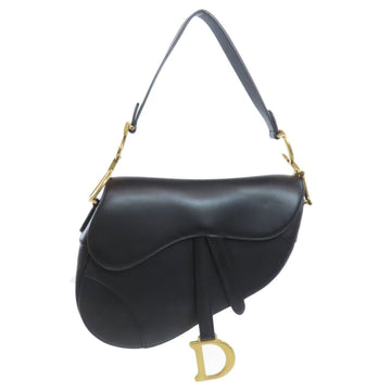 Dior Saddle Black Leather Handbag 