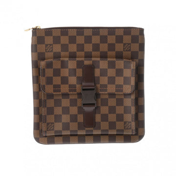 Louis Vuitton Melville Brown Canvas Shoulder Bag