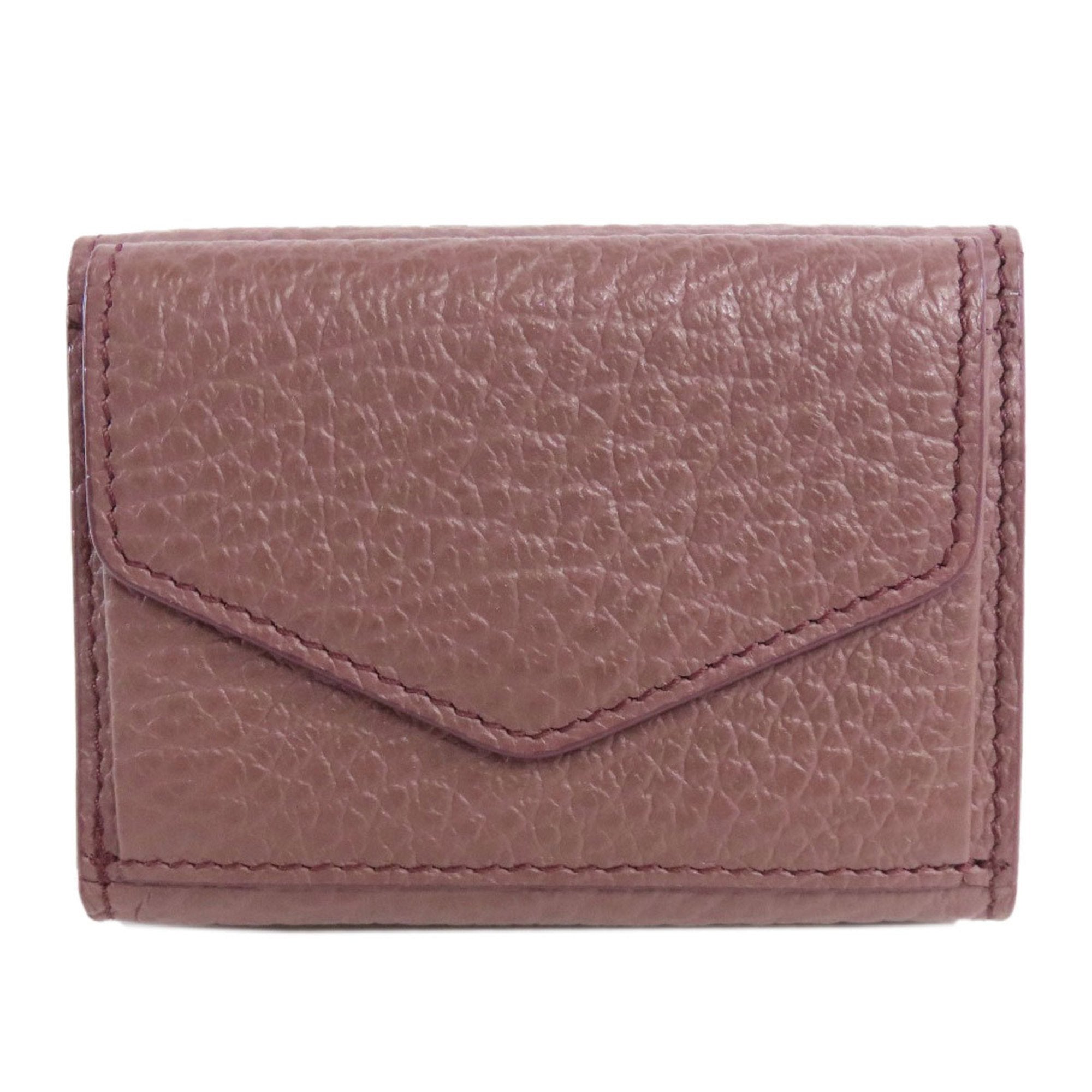 Maison Martin Margiela Purple Leather Wallet 