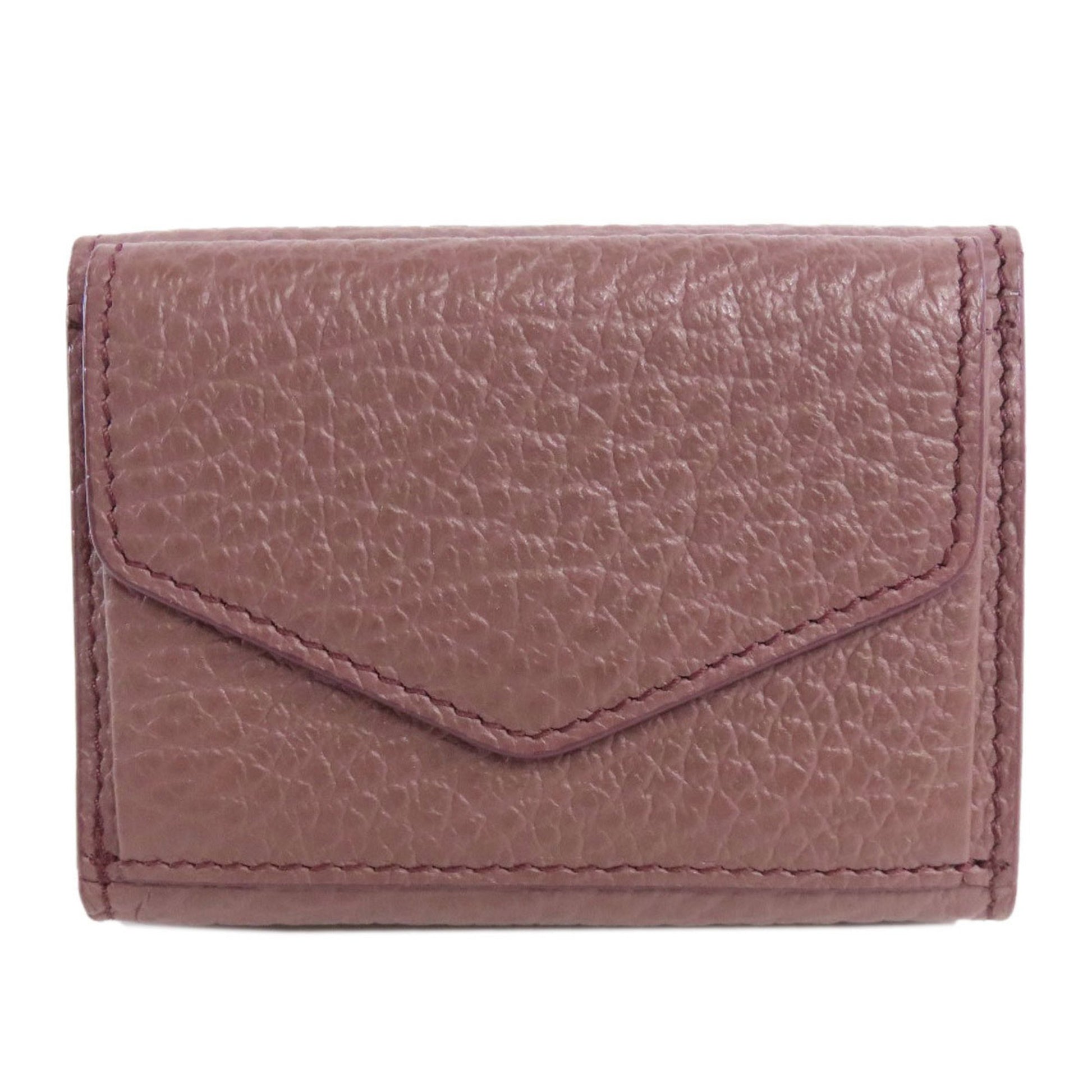 Maison Martin Margiela Purple Leather Wallet 